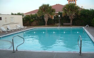 View Of Pool And Laundry Facilities
