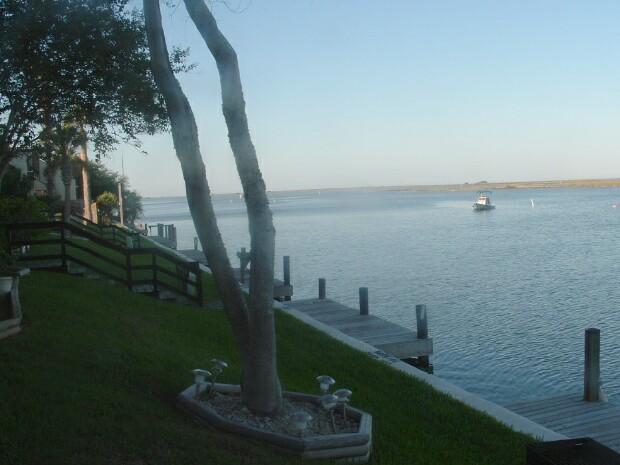 View Of ICW From The Grounds.  If You Bring Your Own Boat, Maximium Size is 26 Feet.