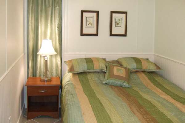 Queen-sized bed