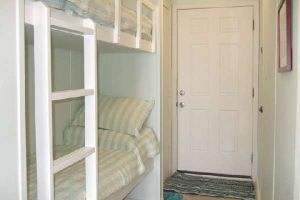 Bunk beds, great for guests or children!